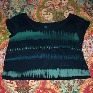 2/$10 Blue Crop Top